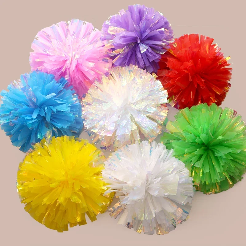 Color Lala Dance Flower Ball Cheerleader Cheerleader Flower Ball Cheerleader Hand Drawn Flowers Cranked Flower Show Supplies