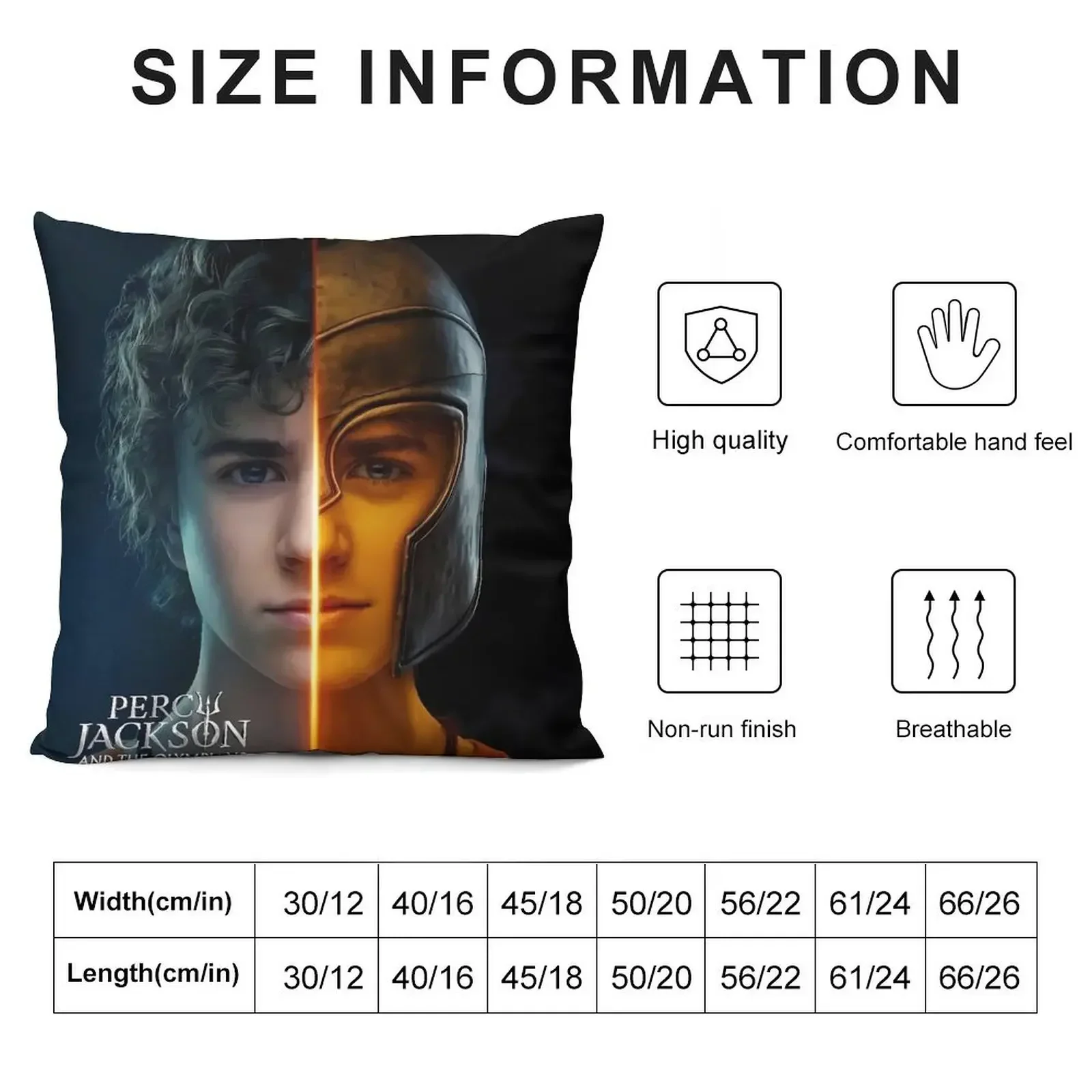 percy jackson and the olympians percy Throw Pillow autumn decoration Plaid Sofa Throw Pillow pillow