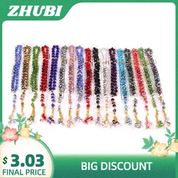 1Pc 10mm Holy Muslim Crystal Rosary Prayer Beads Glass Loose Islamic Prayer Beaded Bracelet Prayer Accessories Wholesale In Bulk