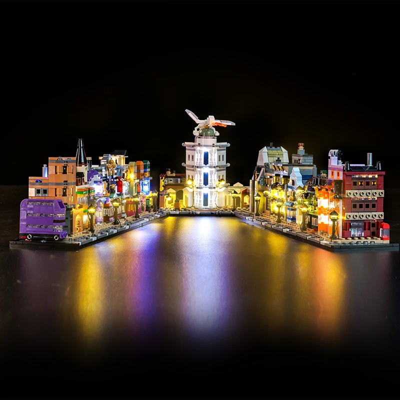 Vonado 5V LED Lighting 76444 Set for Diagon Alley ™  Wizarding Shops Building Blocks Gift (Excluding Blocks)