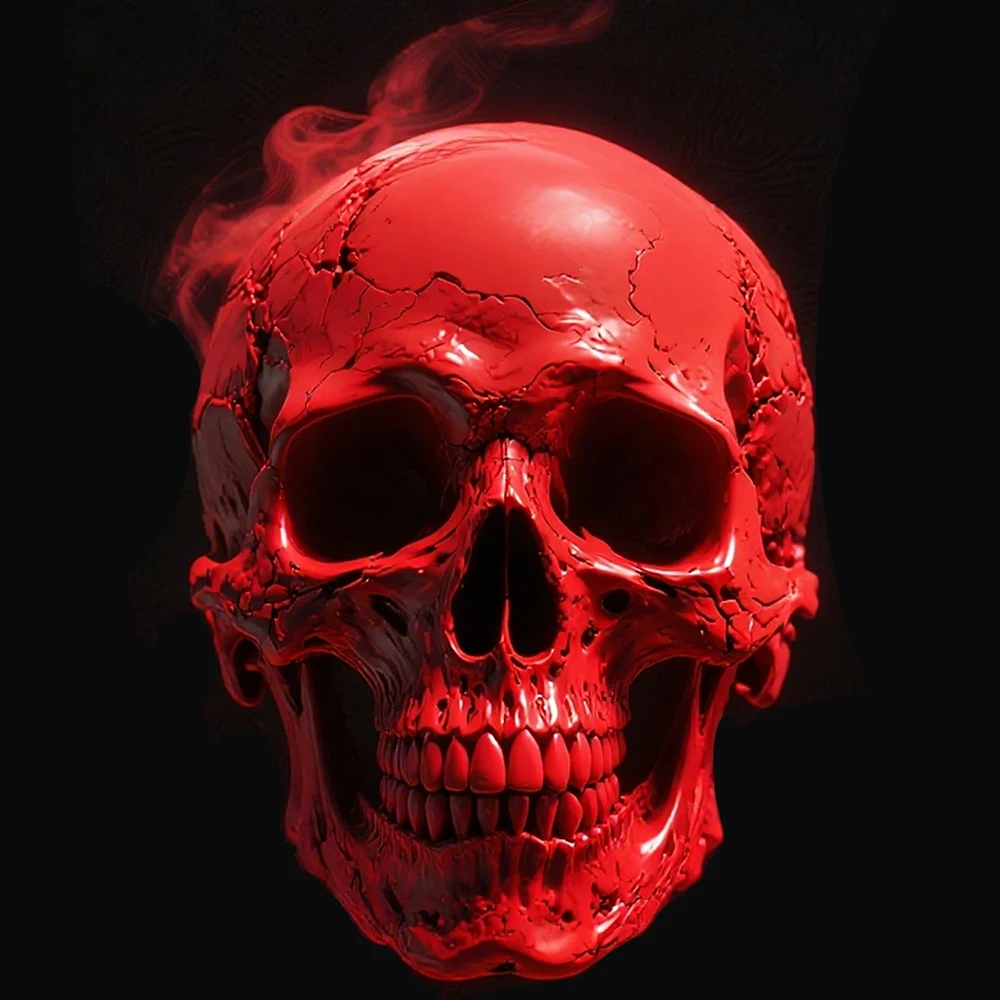 Halloween USB Projection Night Light Skull 6 Patterns Design LED Projector Lamps Wall Ceiling Decor Holiday Party Ambient Lights