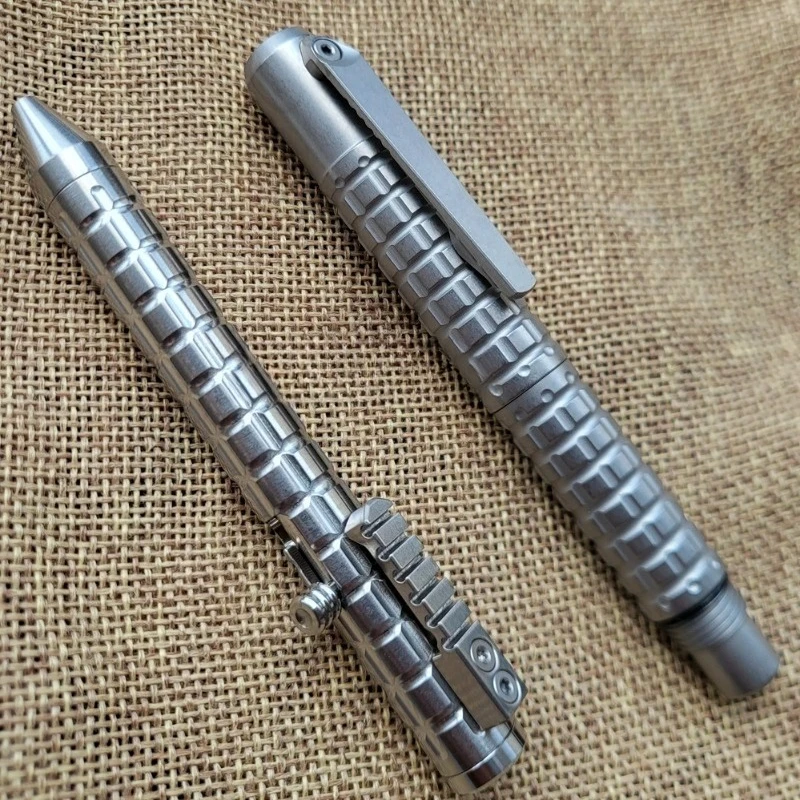 Edc Carry Piece - Тактическая механическая ручка-болт из титанового сплава,