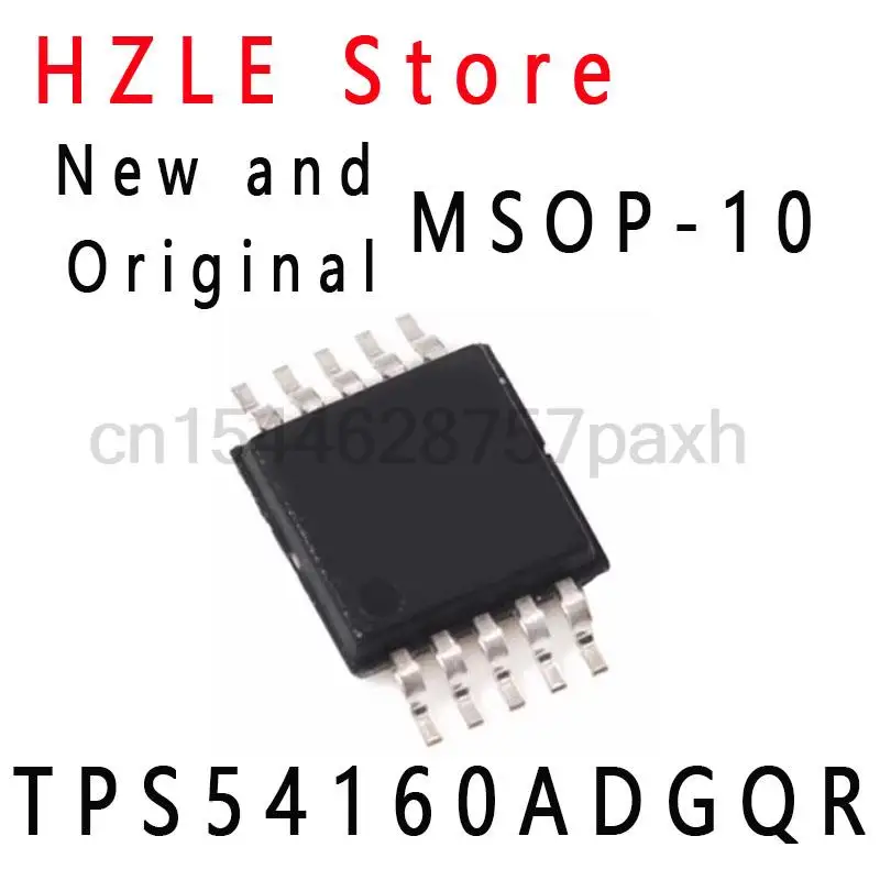 10PCS New and Original TPS54160A 5416A MSOP-10 RONNY IC TPS54160ADGQR