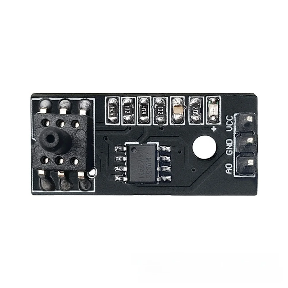 Precision Water Level Sensor Module 1cm Accuracy 10-300cm Range Analog 0-3V Output Compact 29x13mm PCB for DIY Projects
