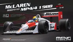 MENG CS-007 1/24 SCALE MCLAREN MP4/4 1988 CAR MODEL KIT