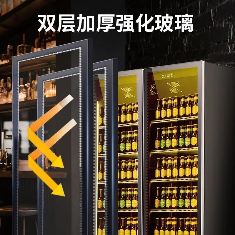 Wine cabinet, wine display cabinet, vertical beer refrigerator, beverage refrigerator, refrigerated freezer, supermarket refrige