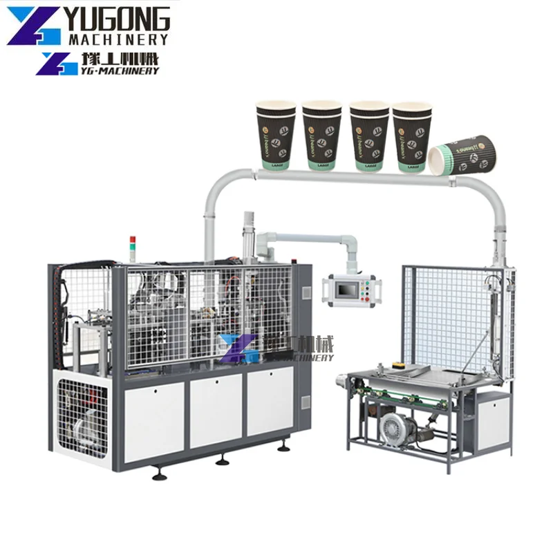 Fully Automatic Disposable Double Wall Paper Cup Making Machine Die Cutting Sheet Waste Stripping Machine for Paper Cup Making