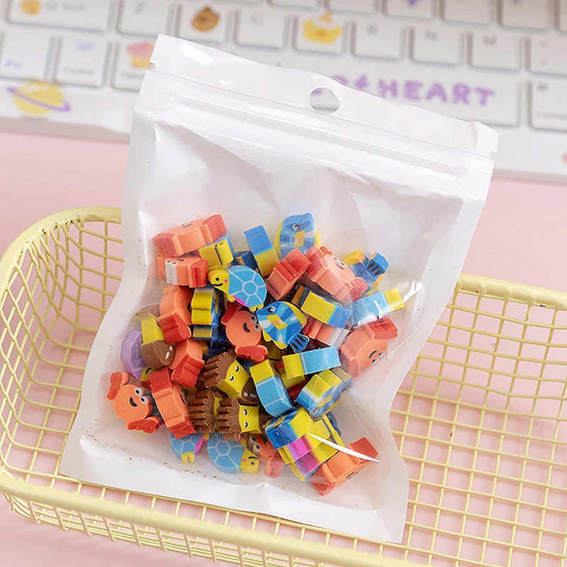 4 Gomas De Borrar Kawaii Con Forma De Pintalabios – Diseño De Patas De Gato, Suaves Y No Tóxicas – Ideales Para Escuela Y Regalos