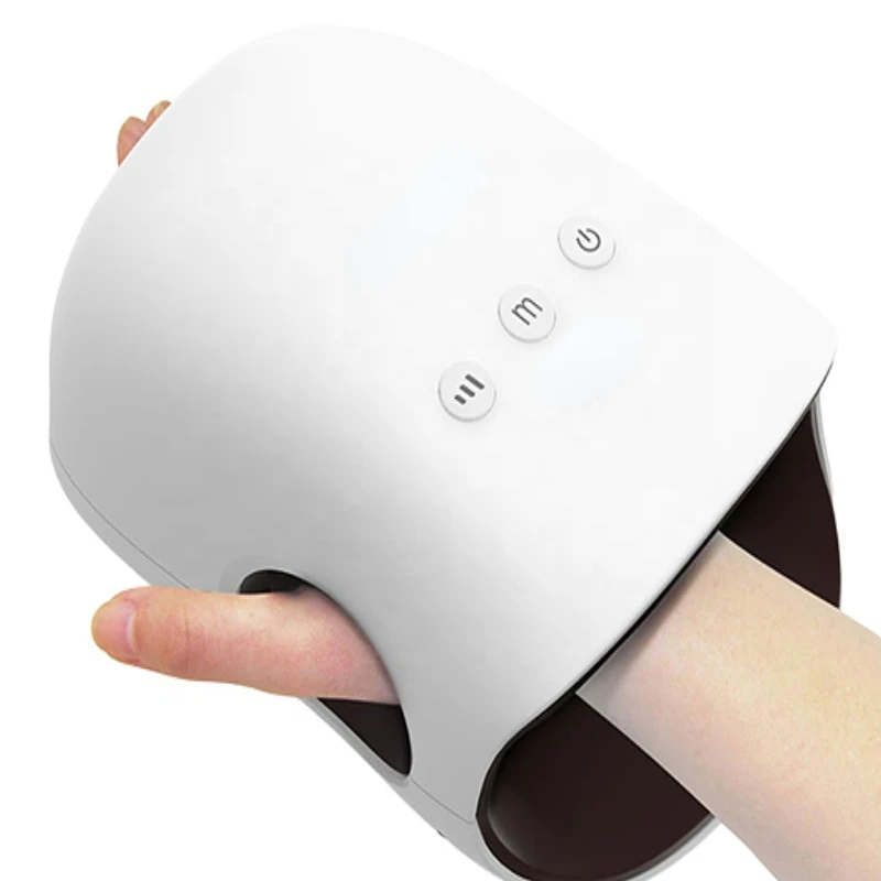 Hand Massager with Heat Women Rechargeable Kneading Massage Finger Numbness Air Compression Cordless Electric Hand Massager