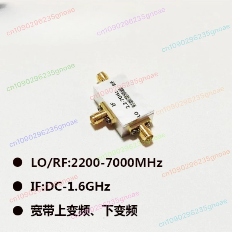 

2.2 to 7GHz RF Mixer Up Converter Down Converter C Band Frequency Upconversion Downconversion for Wireless Systems