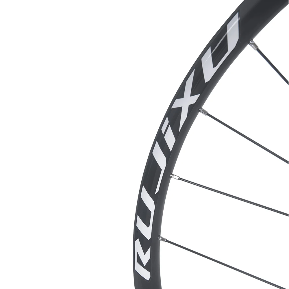 RUJIXU Hochleistungs-Fahrradradsatz 26/27,5/29 Zoll aus Aluminiumlegierung, 28 Stunden, schlauchlos und Drahtreifen-Mountainbike-Räder – Detail 7