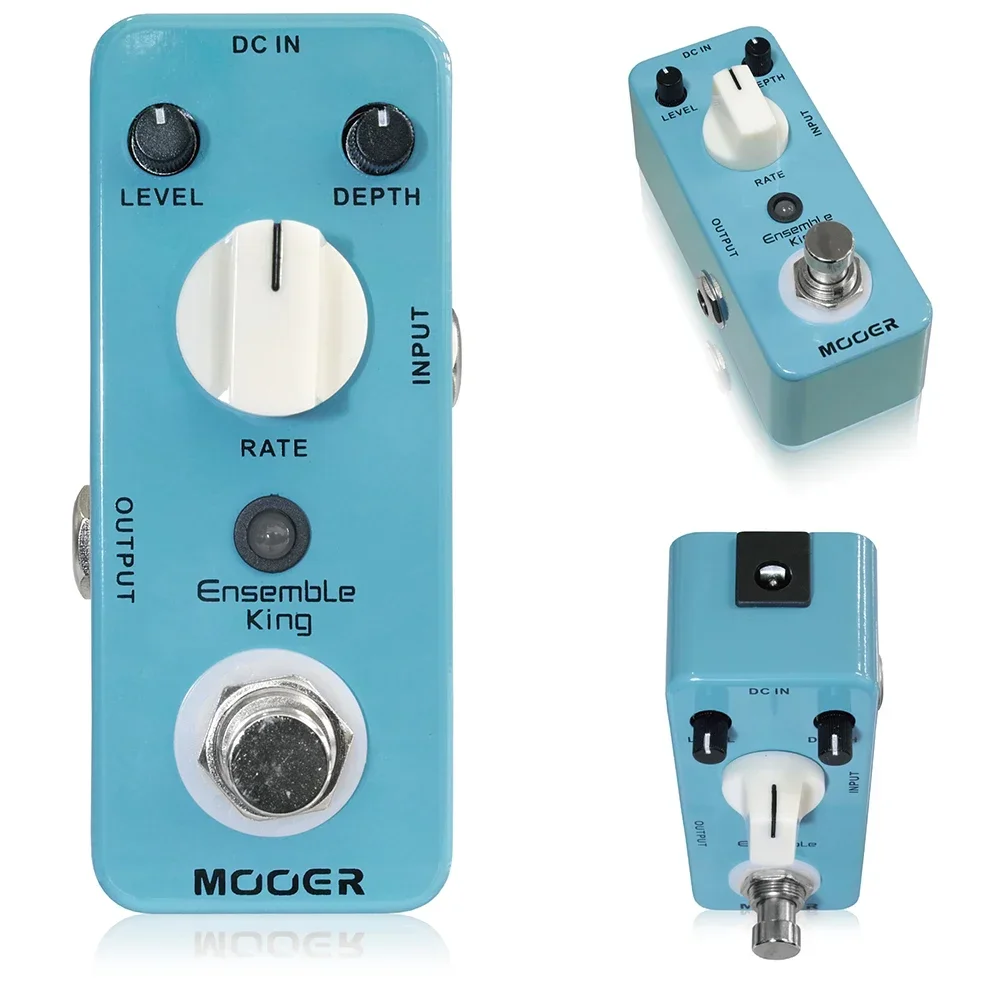 Mooer MCH1 Ensemble King Micro Pedal analógico Chorus True Bypass piezas de guitarra accesorios Pedal de efecto de guitarra