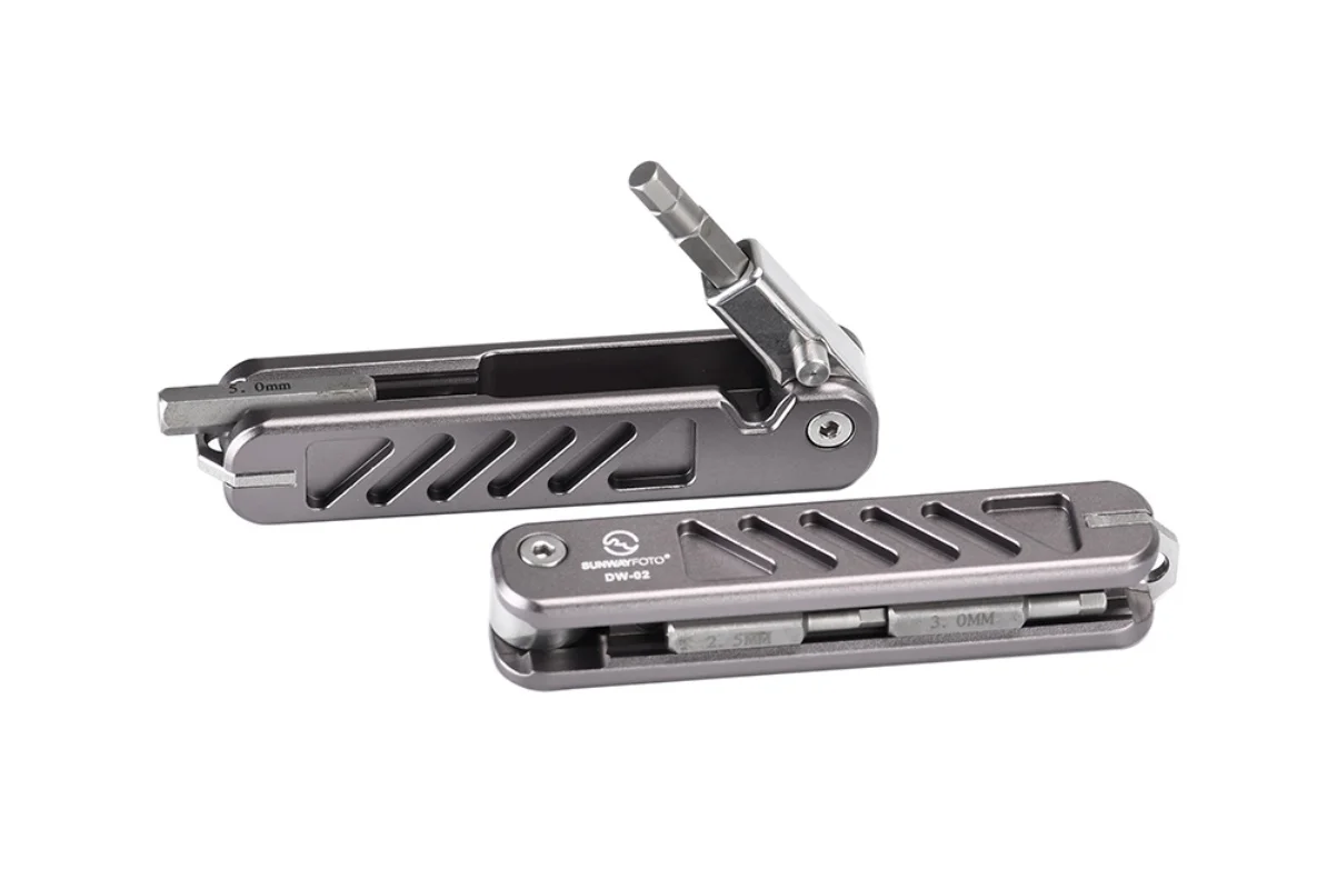Sunwayfoto DW-02 для складного комбинированного инструмента EDC, шестигранный ключ