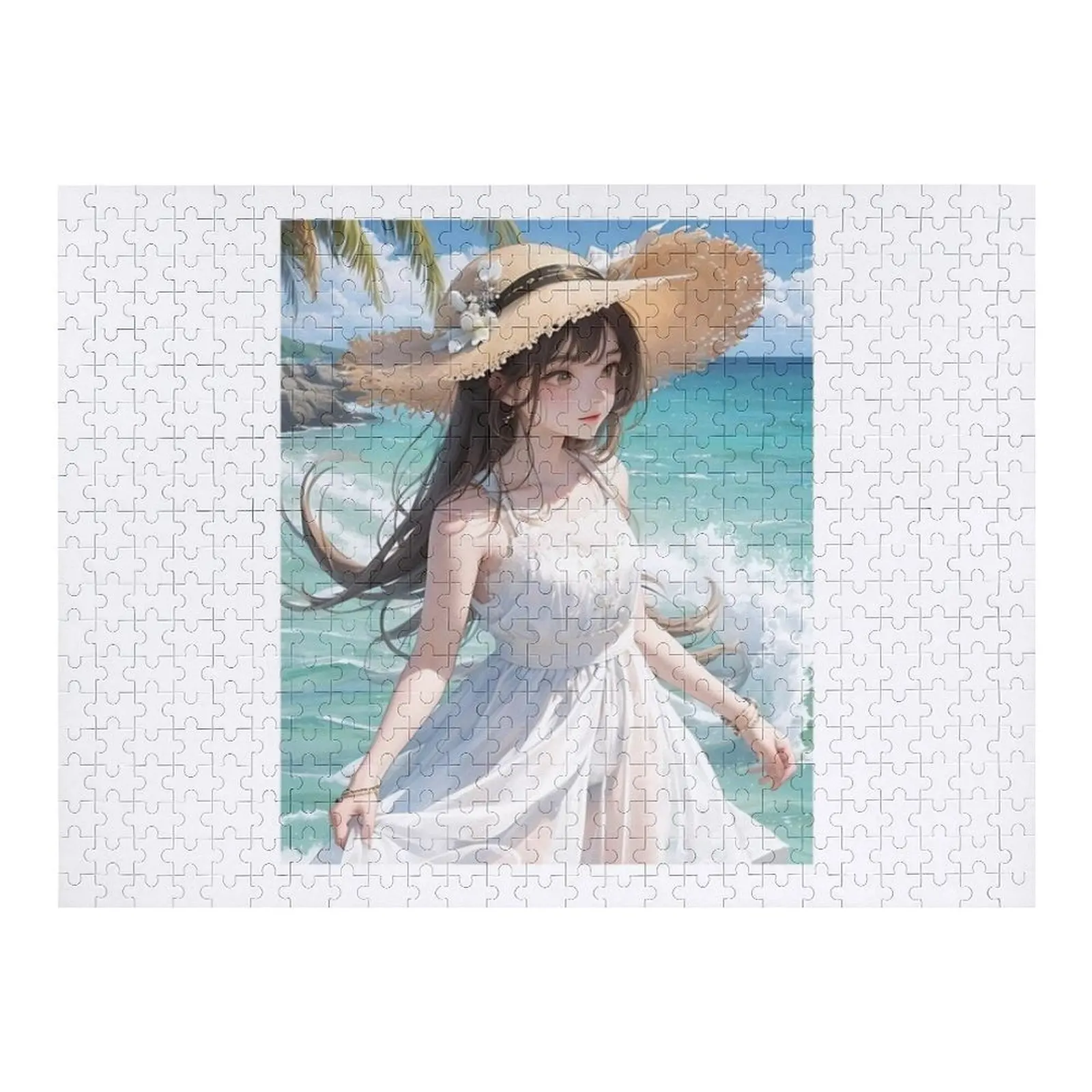 

Красота девушки и море художественные головоломки персонализированные игрушки персонализированные игрушки персонализированные подарочные головоломки