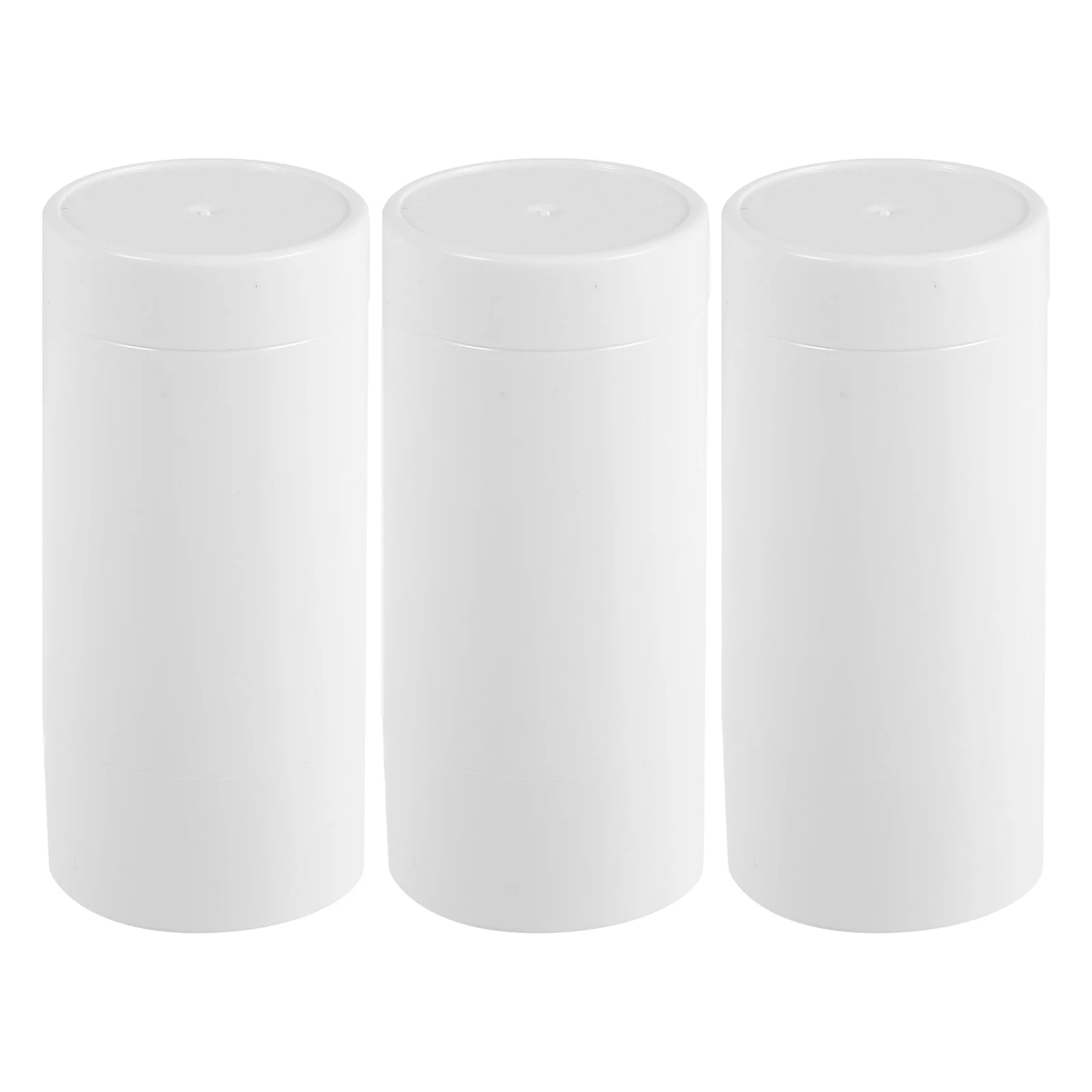 

3Pcs Refillable Deodorants Stick Tubes Twist-Up Bottom-Fill Containers for Travel Solid Lotion Balm DIY Deodorants Stick Tubes