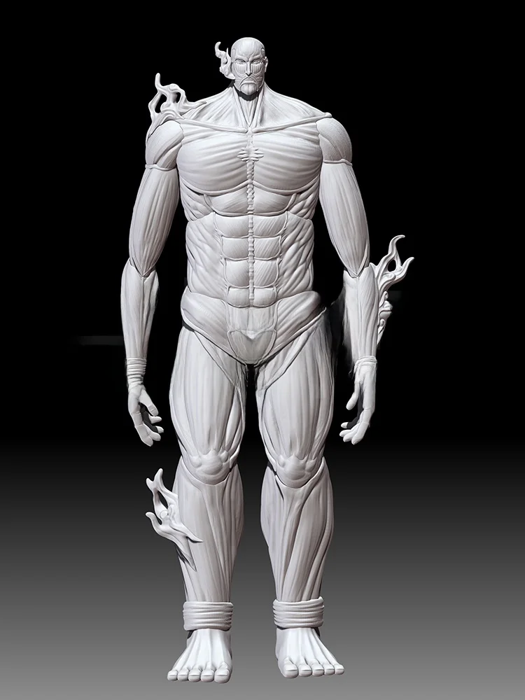 大型サイズ-進撃の巨人-24-フィギュア-樹脂製-3dプリントモデル-ホワイトモデル-gk-プレイアイテム-コレクタブル-大人向けおもちゃ-在庫あり