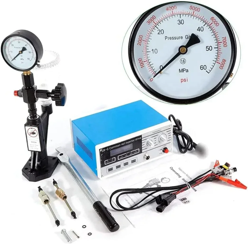 2025 Best Seller Common Rail Injector Tester CR-C Diesel Nozzle Tester + S60H Fuel Injector Nozzle Tester