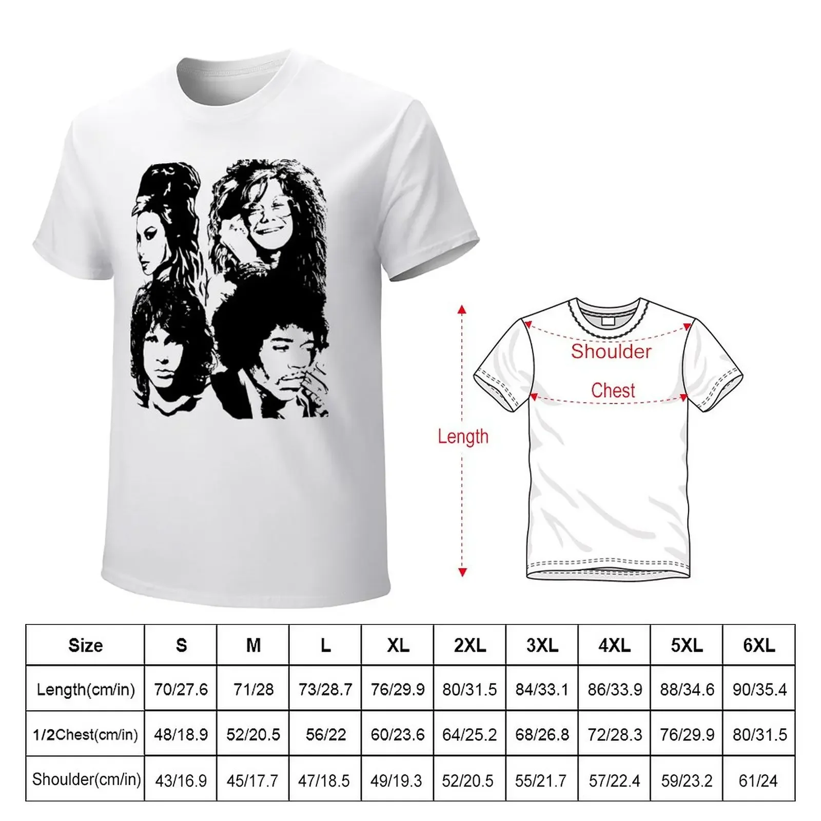 GIFTS OF THE 27 CLUB OFF ROCK STARS FOR YOU FROM MONOFACES IN 2021 T-Shirt shirts graphic tees mens vintage t shirts