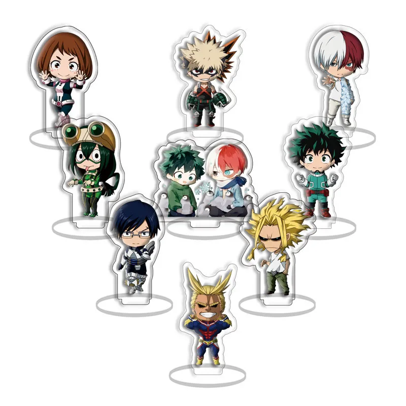 My Hero Academia Deku Midoriya Acrylic Stand 9-Piece Set Anime Figure Merchandise Ready Stock Drop Shipping - view 4
