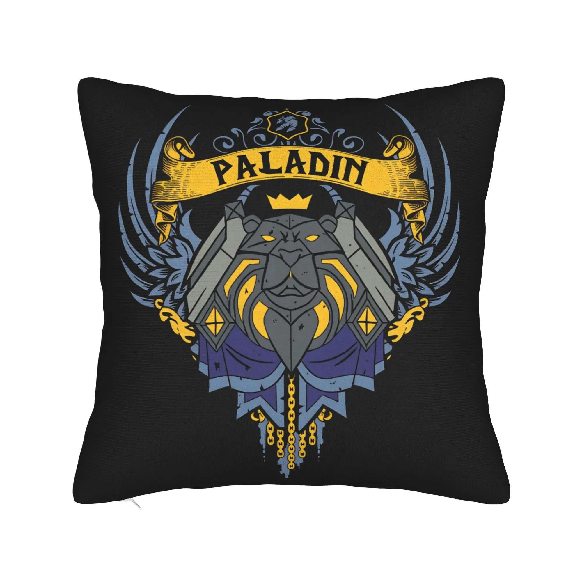 Pillow Cover Paladin Warcraft Game Novelty Pillow Case For Office Car Home Decor Pillowcases