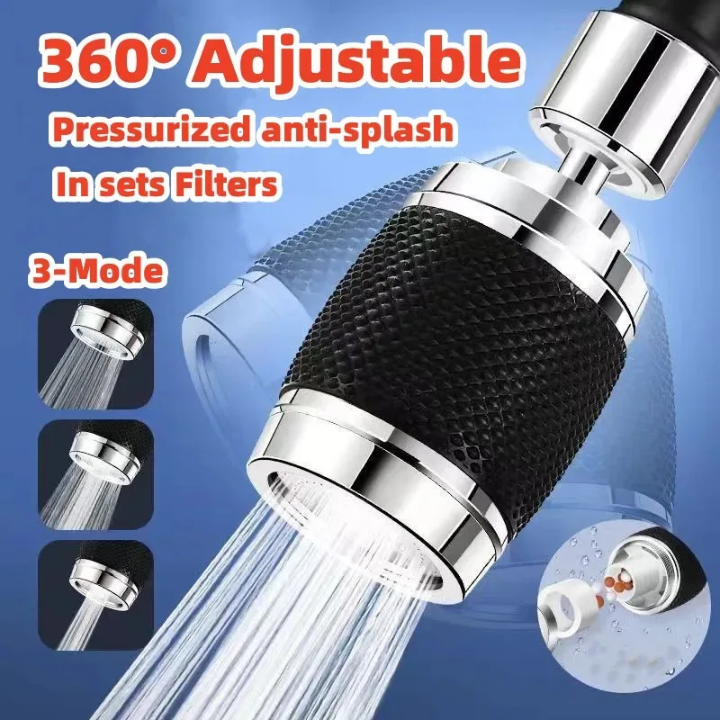 

Universal Faucet 360 Degree Rotating Tap Filter 3 Mode Tip Water Bubbler Faucet Anti-Splash Economizer Kitchen Supplies