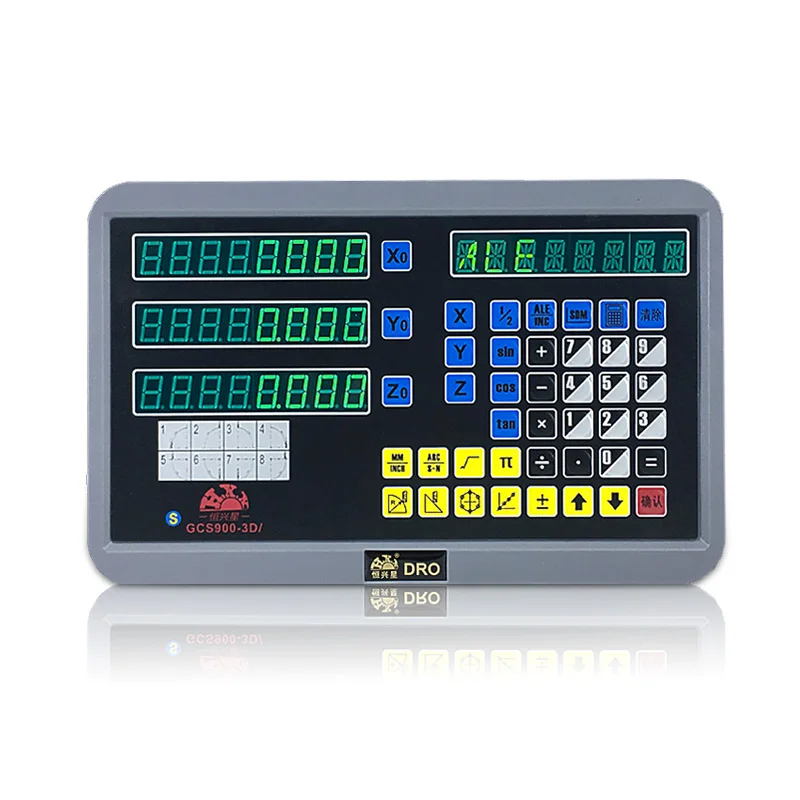 Goede Kwaliteit 3 As Cnc Kit Dro Digitaal Display Gebruikt Voor Rem Draaibank Machine/Mini Draad Edm Machine En Lineaire Schaal