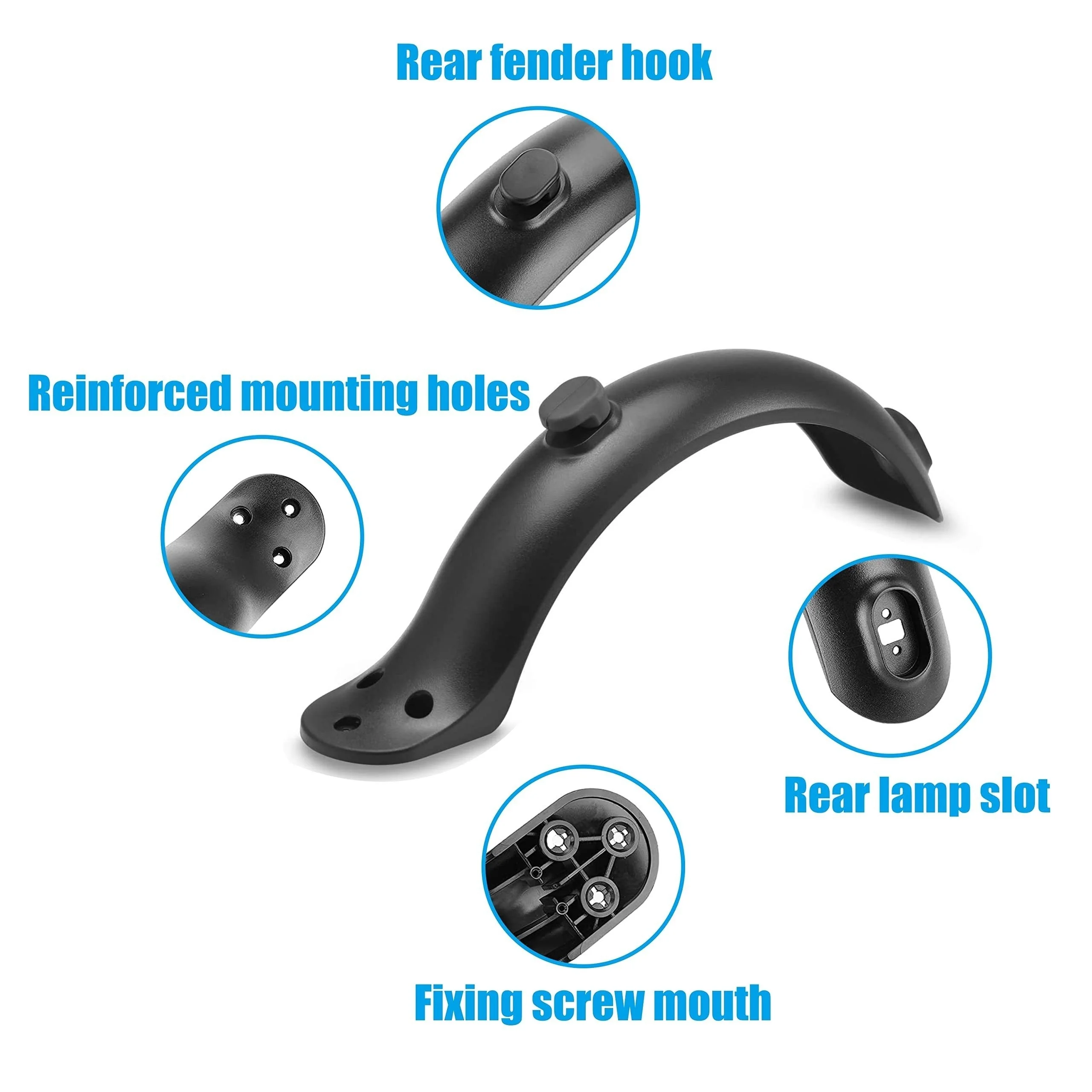 1 set for Xiaomi M365/Pro 1S scooter rear fender bracket scooter replacement accessories