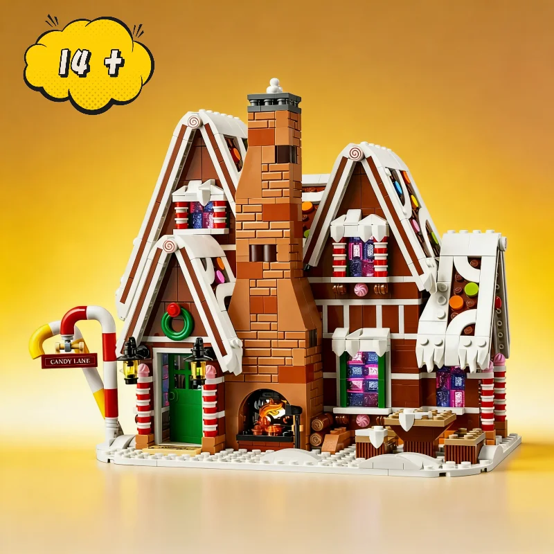 

В НАЛИЧИИ: Конструктор Ginger House Family Gathering Bread (модель 10267) — Сборные кирпичики, игрушки для сборки, рождественские подарки, декор для дома