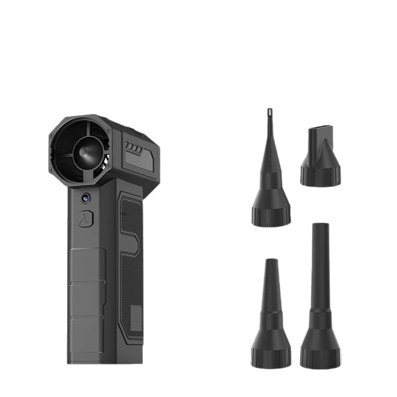 Турбоструйный вентилятор 90000 об/мин, сильная сила выдувания, небольшой пылесос, вентилятор для чистки автомобиля, сухая вода, аккумулятор 10000 мАч, продувочный пистолет