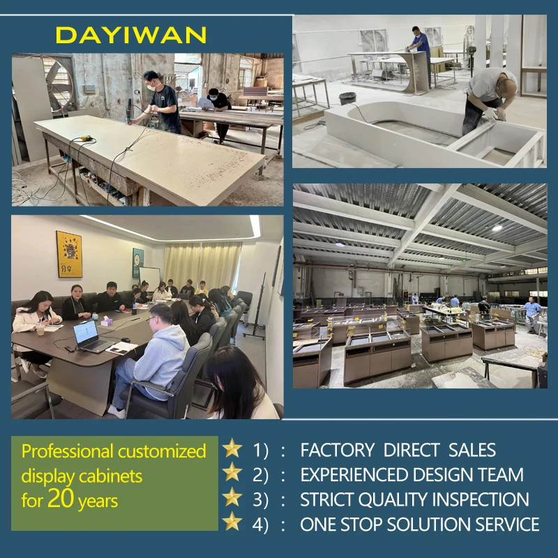 11 Wood Glass Showcase Fashion Jewelry Shop Display Decoration Vitrine  Bijouterie Smart Watch Display Showcase