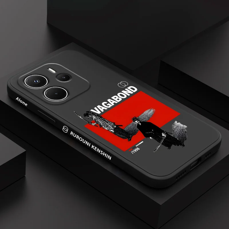 

Wandering Sword Phone Case For Xiaomi Redmi Note 14 13 12 12S 11 11S 10 10S 15 15C 14C Pro Plus 4G 5G Liquid Silicone Cover