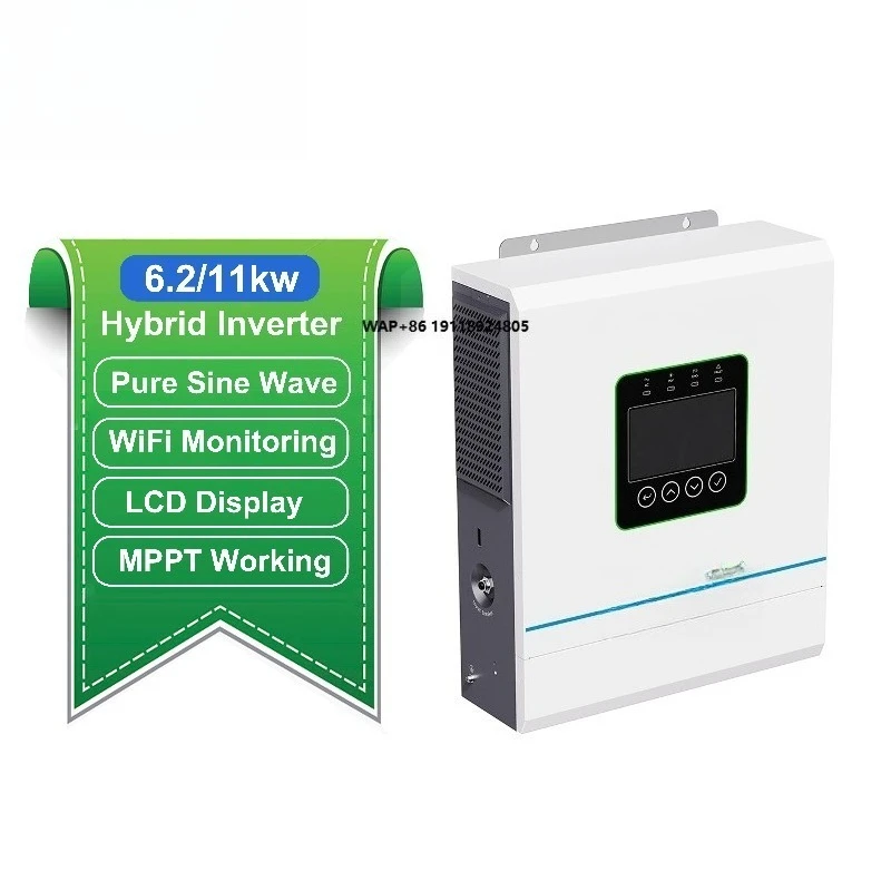 

Commercial Grade 48v 230V 220V 11kw Off Grid INVERTER With 50Hz 60Hz Can Parallel for Solar Energy Storage System Inverter