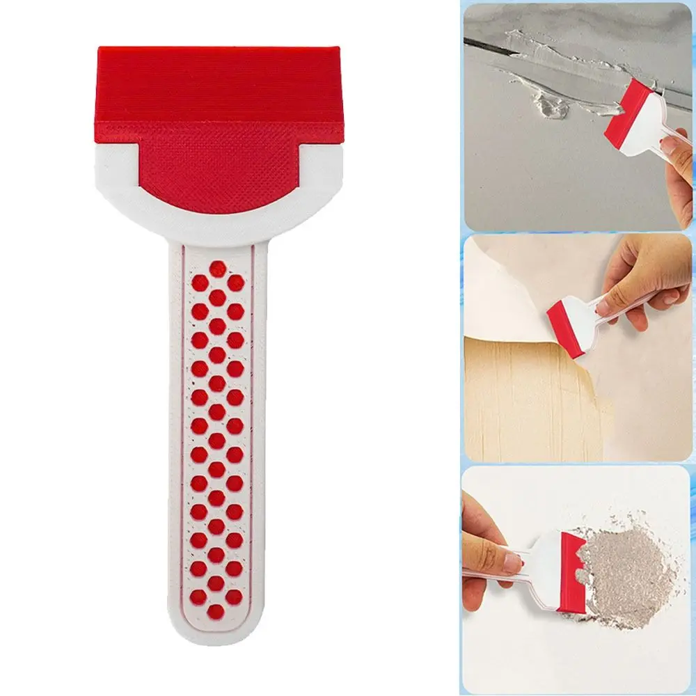 

Съемный пластиковый инструмент для затирки швов с нескользящей ручкой, многоразовый, для удаления затирки и штукатурки, многофункциональный, легкий