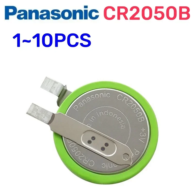جديد باناسونيك مراقبة ضغط الإطارات المدمج في بطارية الاستشعار CR2050B درجة حرارة عالية ودرجة حرارة منخفضة 3 فولت مع زر القدم