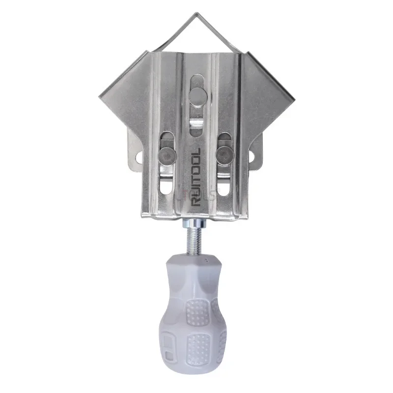 Abrazadera de ángulo recto de acero inoxidable mejorada, Clip rápido de empalme de carpintería, localizador de 90 grados, Clip de marco fijo, herramienta de carpintería