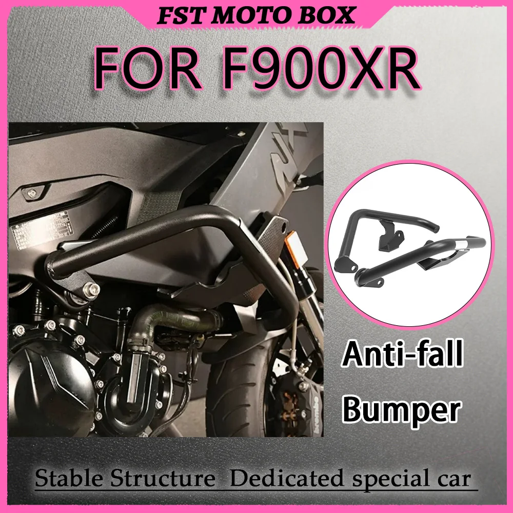 FOR Sport Style F900XR Crash Bar System Reinforced Support Bumper Foldable Backrest Comfort Pad Motorcycle Safety Gear