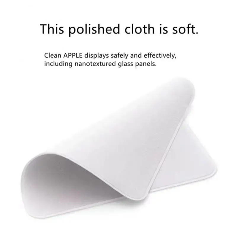 Phone Watch Computer Tablet Polishing Cloth 1:1 Nanometer Texture Soft Ultra-fine Fiber Display Screen Cleaning Cloth