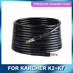 Car Wash Mangueira Tubo Cord para Karcher K2-K7, Alta Pressão Lavagem Mangueira, Auto Clean Extensão, Mangueira de Água, Pressão Cleaner, 6-20 m