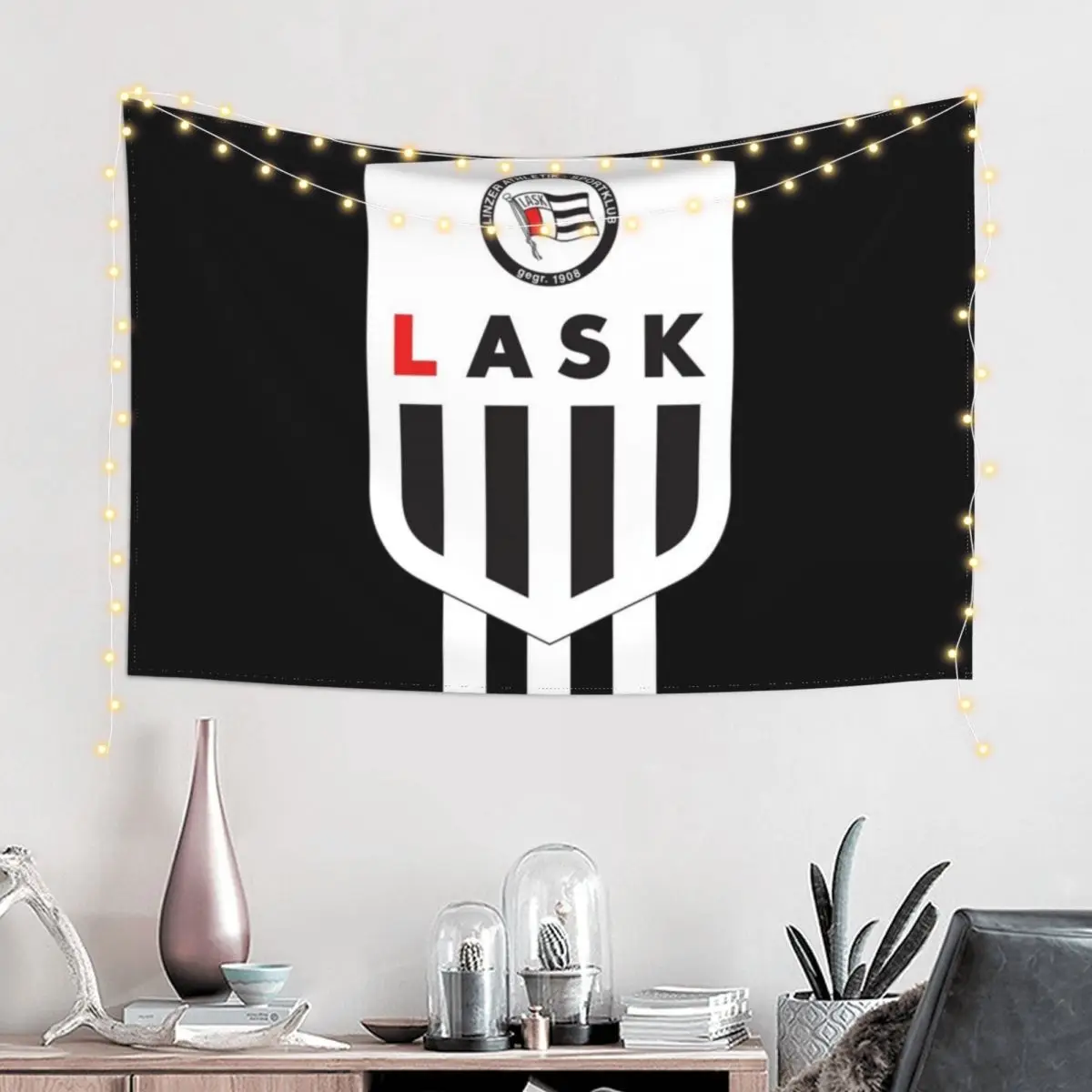 Lask Linz Footbal fans ultras, hooligans Austria Tapestry Room Aesthetic Bed Room Decoration Decoration Wall Tapestry