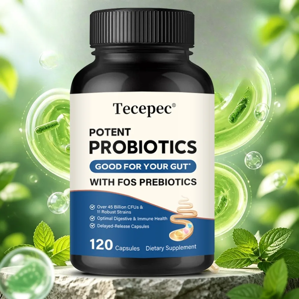 Probiotics & Prebiotics Capsules - Helps with Digestive and Immune Support, Immune System, Dietary Supplement
