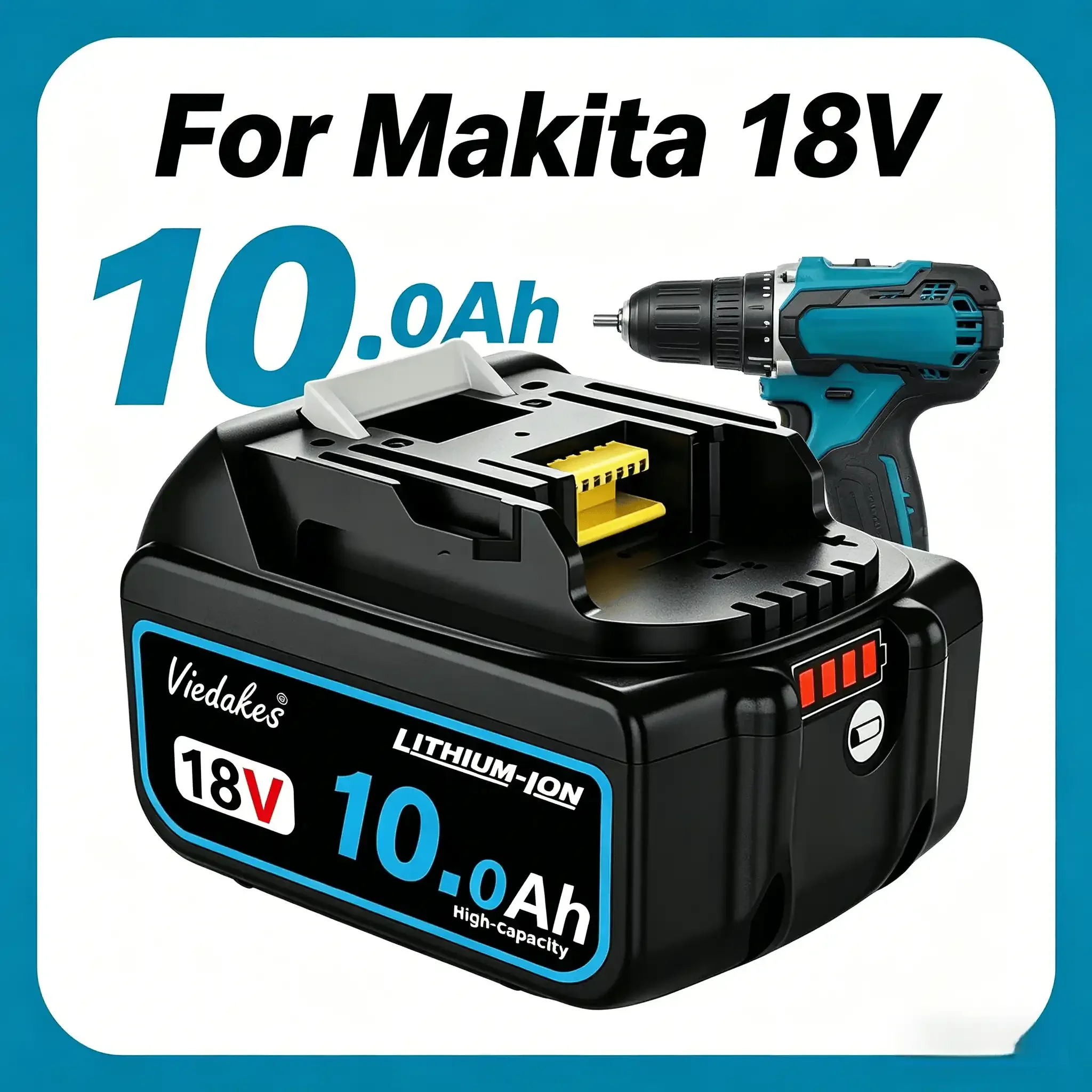 

For Makita 18V Battery 12.0Ah Lithium Ion LXT For DTD172 DDF484 HR182 Cordless Drill Impact Driver Angle Grinder Tools
