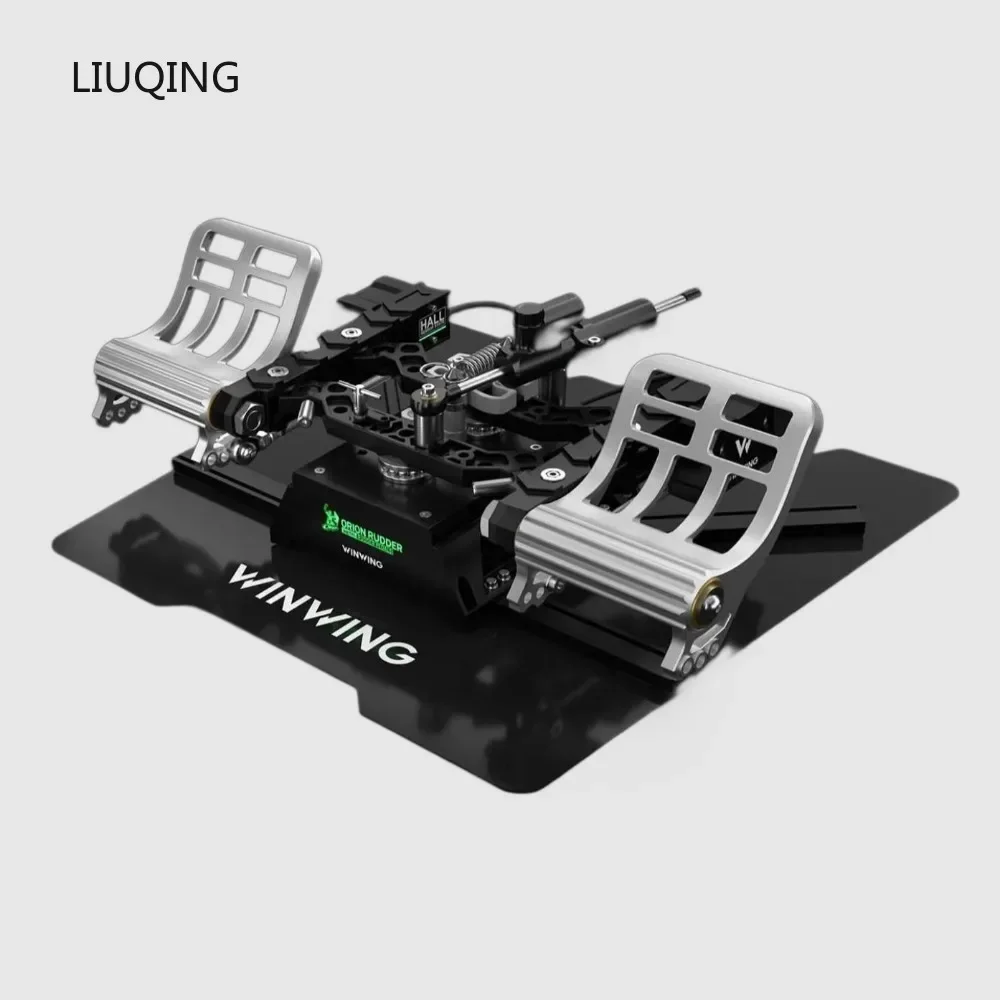 WINWING R1 Standard/Damper Edition Orion Metal Flight Simulator Rudder Pedal Hall sensors Support for DCS X-Plane P3D MSFS2020