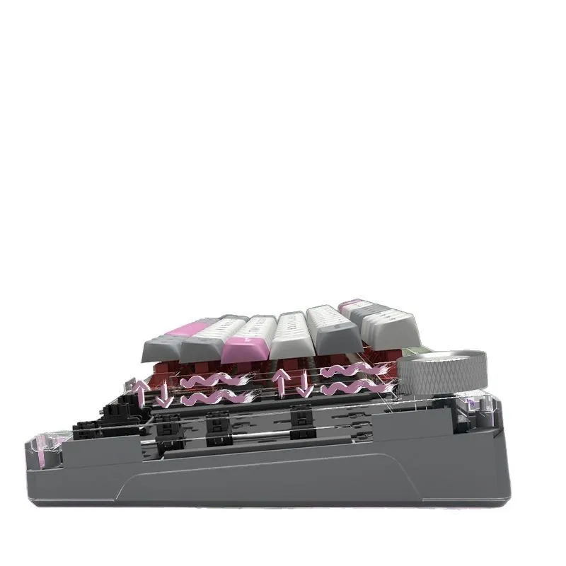 Keyboard 98 Three-mode computer office/e-sports keyboard