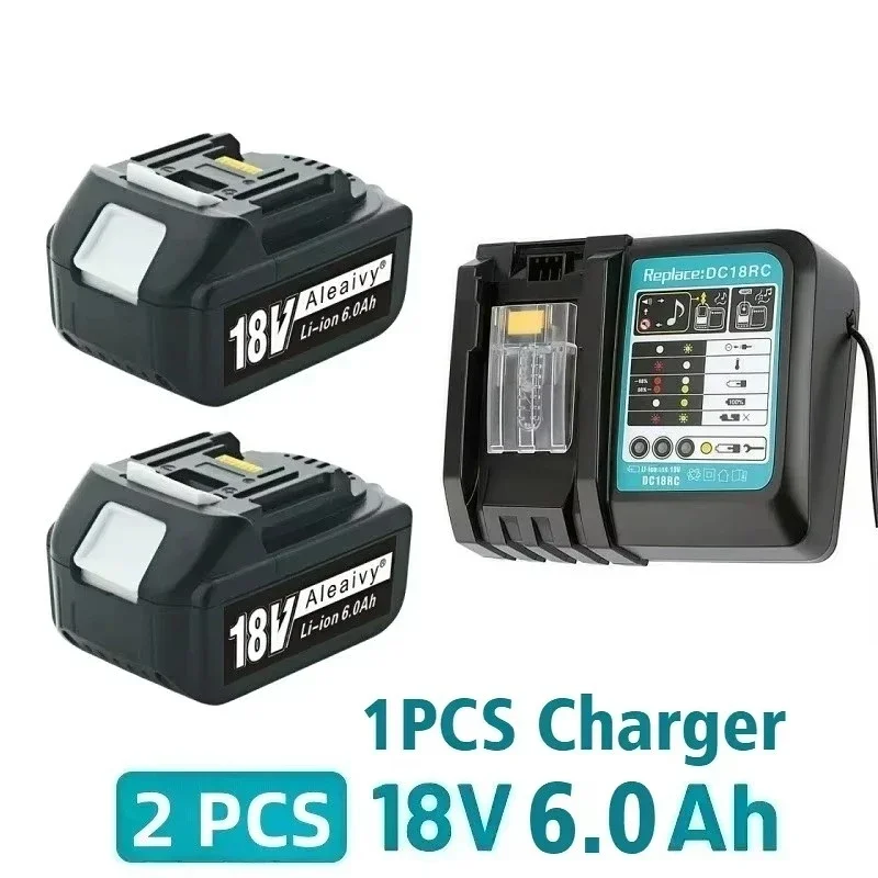 

18V 6.0Ah Powerful Replacement for Makita Compatible for Makita Battery BL1860 BL1850B BL1830 Series Battery Replacement Battery