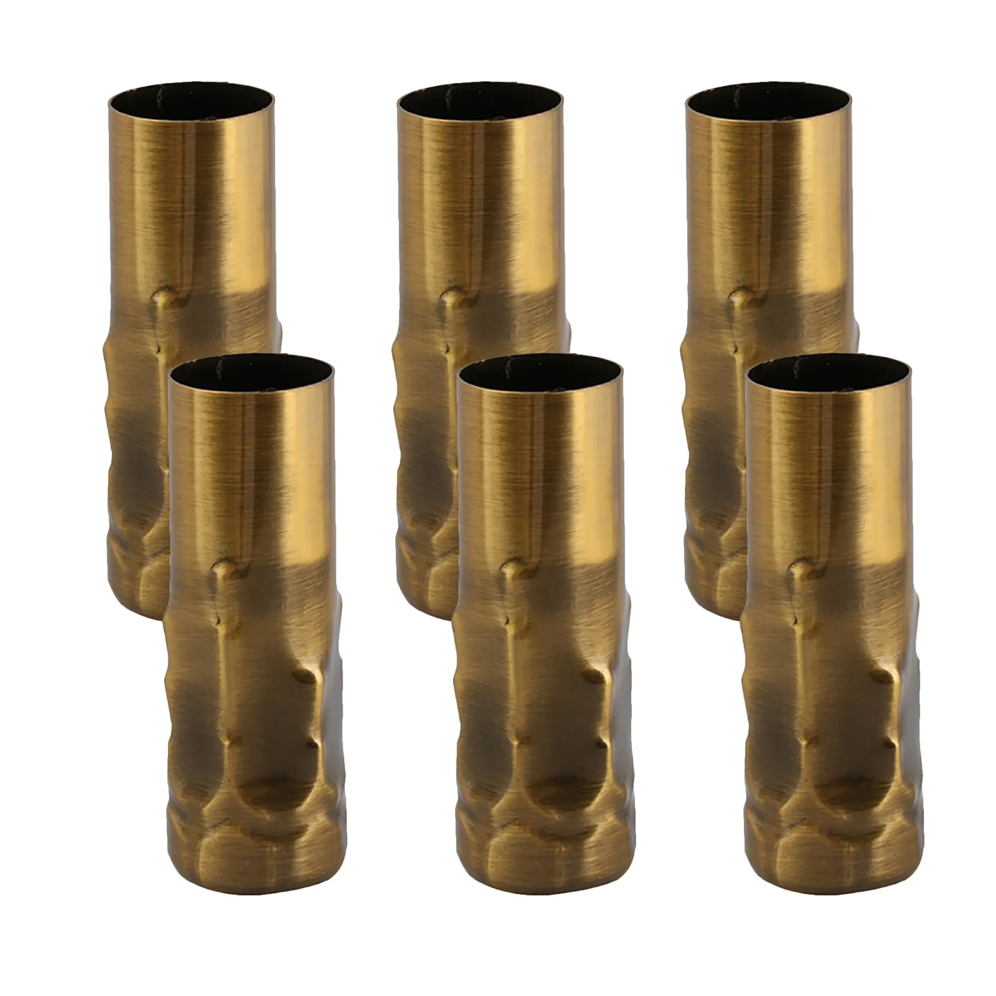 6 Pieces 25mm Dia Iron Chandelier Light Candle Socket Cover Sleeves