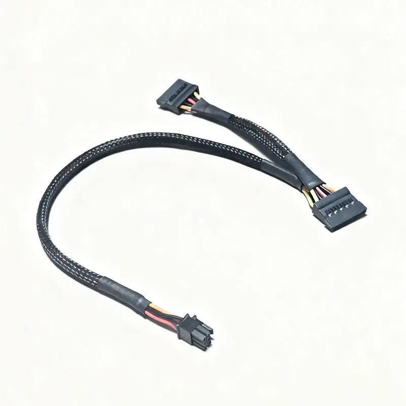 SATA Small 6Pin Power Cable For DELL QVT1260 ECS1250 QCS1250 QCT1250 Hard Drive HDD SSD Cable  10pcs