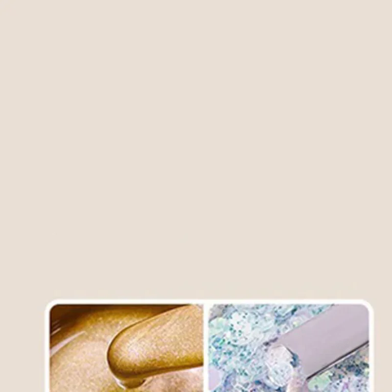 Pręt do mieszania farb do paznokci, cieni do powiek, kremów, metalowy mieszadło ze stali nierdzewnej, szpatułka, akcesoria do paznokci i narzędzia do mieszania pigmentów.