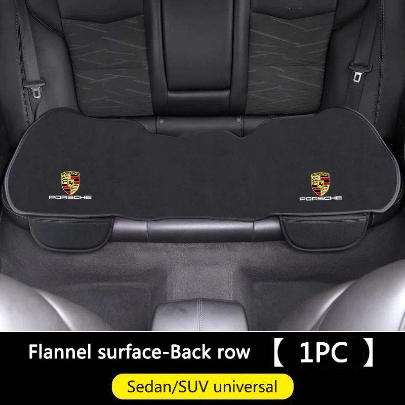 Car Front Back Seat Cushion Protect Pad Auto Non-Slip Cover For Porsche Cayenne Panamera Macan 911 718 Taycan Boxster Cayman 918