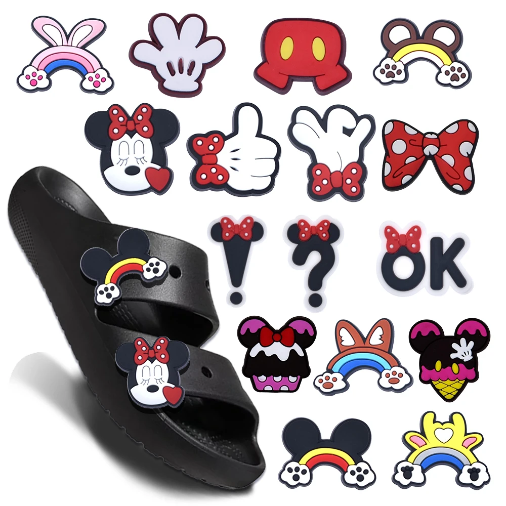 

"Disney Mickey Mouse series Shoe Charms, 1-96PCS DIY Craft Accessories for Kids &Birthday Gifts & Xmas Favors"（High-Quality）