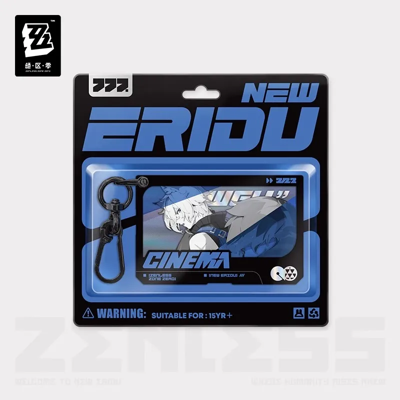 Official miHoYo Zenless Zone Zero Shadow Play Series Dual-Panel Acrylic Keychain Criminal Investigation Team